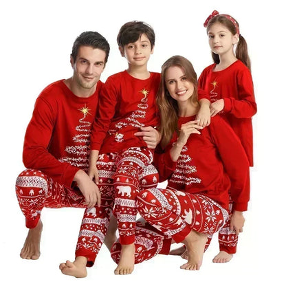 2025 Family Christmas Pajamas Set – Matching Mom, Dad, Kids & Baby Sleepwear