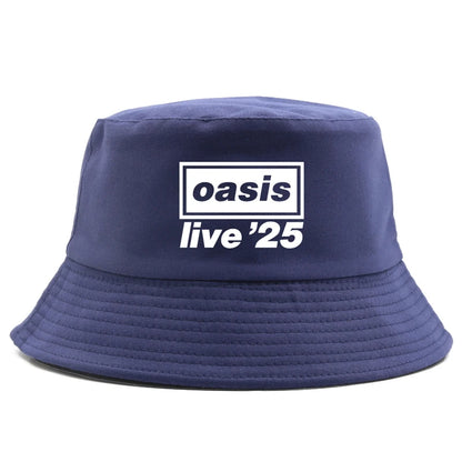 Wholesale Unisex Bucket Hat – O-Oasis American Heavy Metal Style, Foldable Outdoor Fishing Cap for Summer