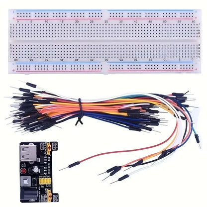 830-Piece Arduino UNO R3 DIY Electronics Starter Kit – Breadboard & Component Set for DIY Projects