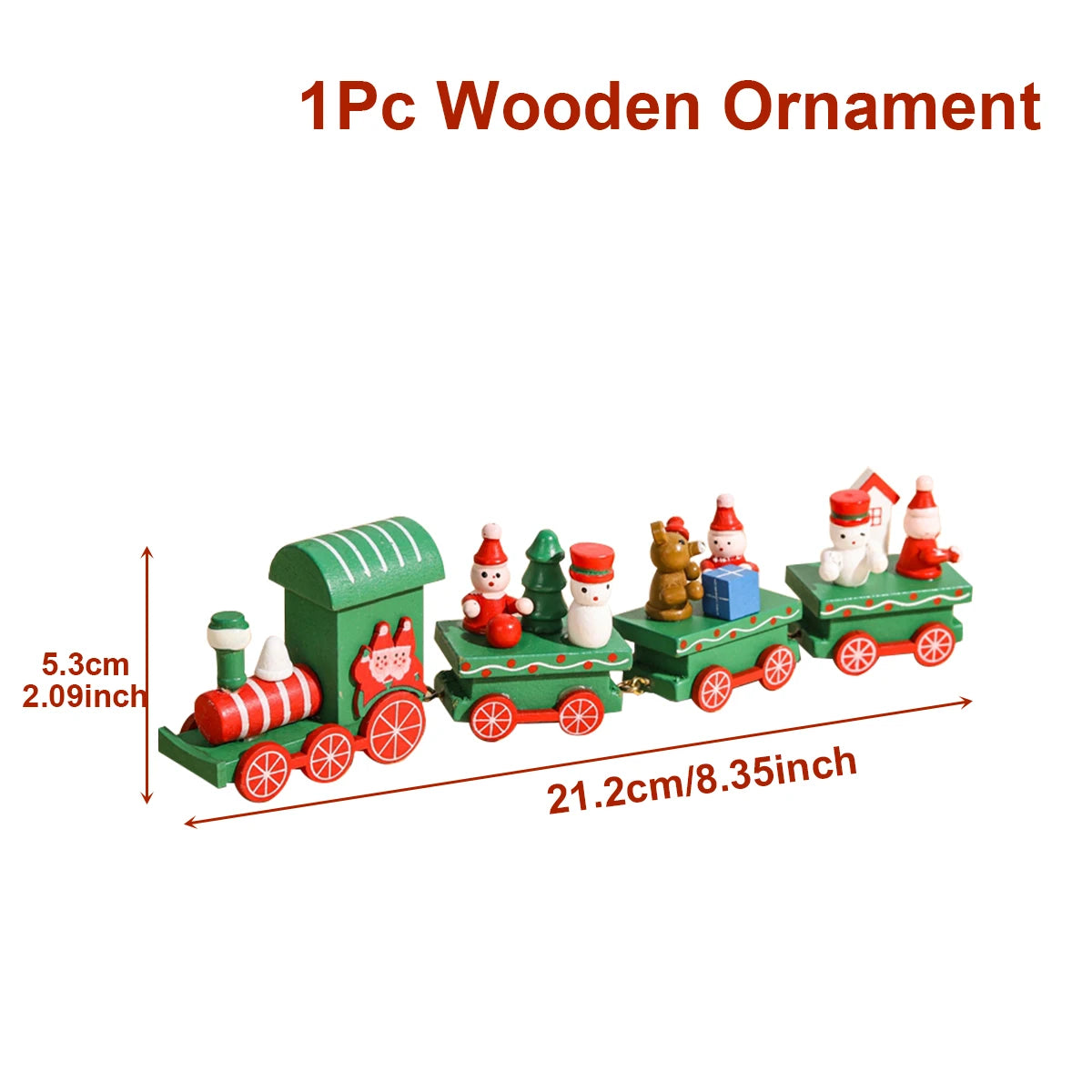 Christmas Train Ornament – 2025Merry Christmas Home Decoration & New Year 2026 Holiday Gift