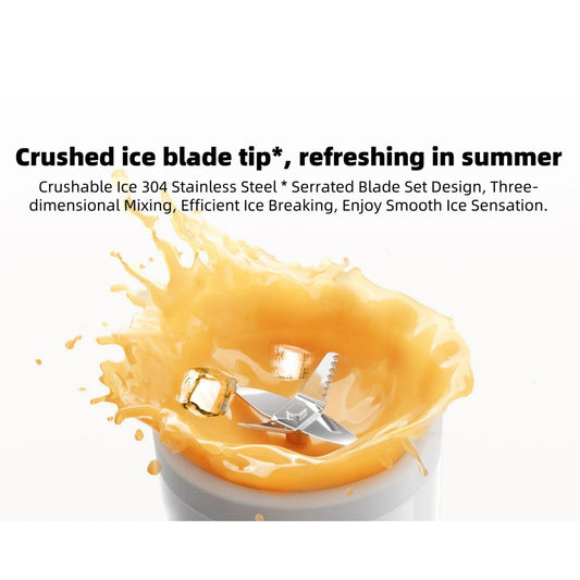 XIAOMI MIJIA Portable Juicer Mixer 2 Electric Mini Blender Fruit Vegetables Quick Crushed ice Juicing Kitchen Food Processor -CN