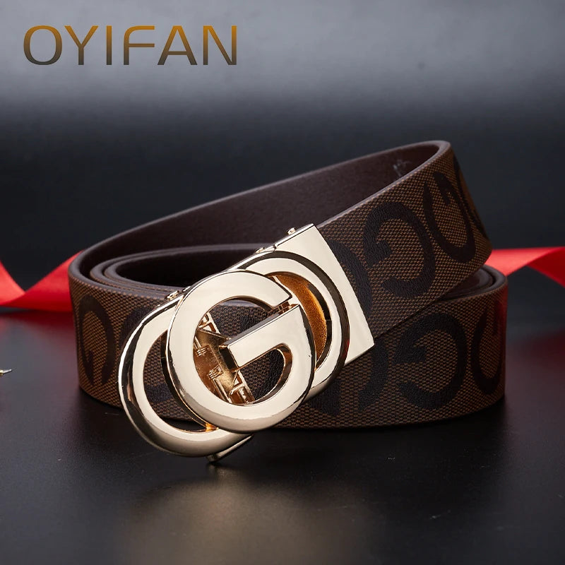 Luxury Brand Belt for Men Automatic Belt, Business Casual Fashion Designer Mens Belt  구찌 벨트