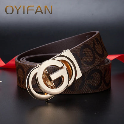 Luxury Brand Belt for Men Automatic Belt, Business Casual Fashion Designer Mens Belt  구찌 벨트