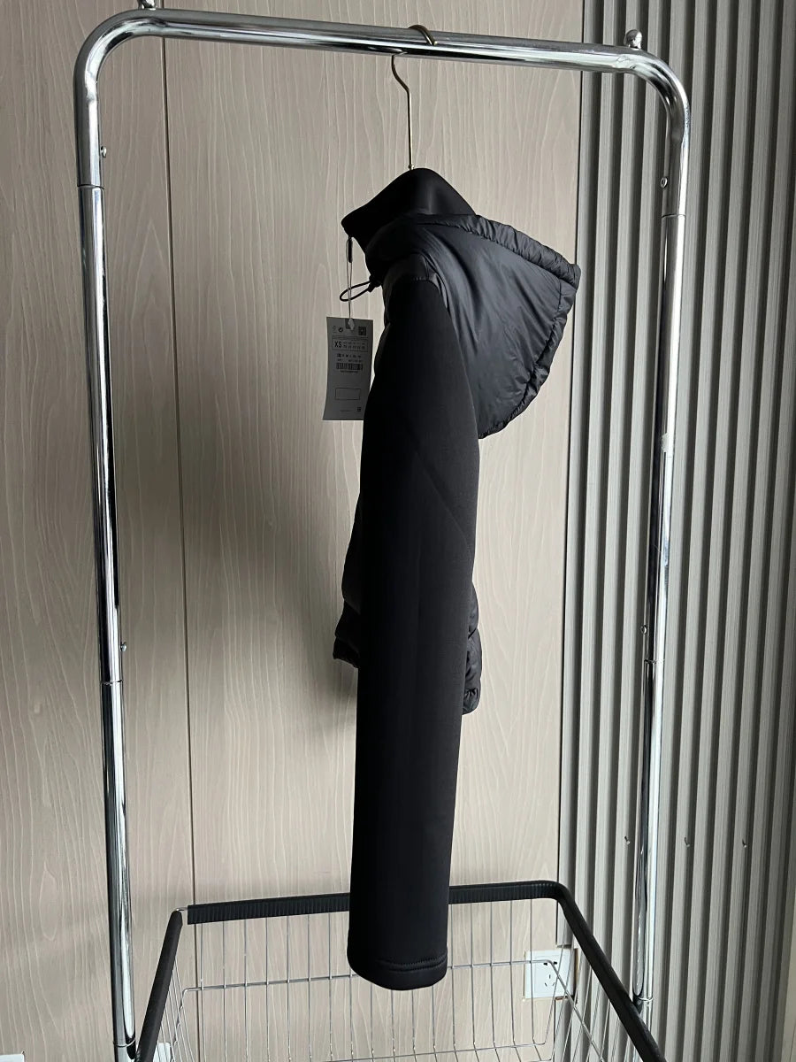 Women’s Lightweight Hooded Down Jacket – 2025 Winter Warm Zipper Sports Coat (4391742)