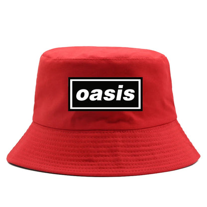Wholesale Unisex Bucket Hat – O-Oasis American Heavy Metal Style, Foldable Outdoor Fishing Cap for Summer