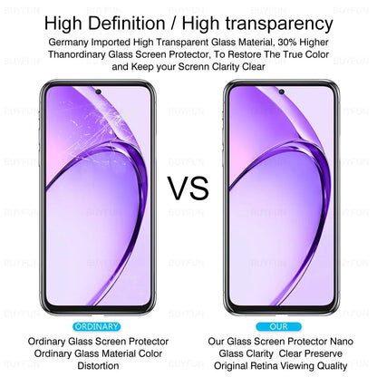1-5Pcs Glass For Oppo A80 A60 A3 A18 A40 A38 A58 A78 A98 4G/5G Tempered Glass Screen Protectors For oppo A 80 60 OppoA80 oppoA60