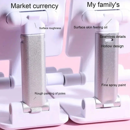 Adjustable Desk Mobile Phone & Tablet Holder Stand – Universal Desktop Mount for iPhone, iPad, Xiaomi & Android DevicesMobile Accessories