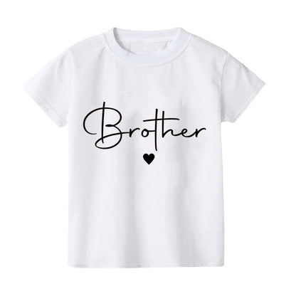 Family Matching Outfits – Daddy, Mommy, Sister, Brother & Baby Summer T-Shirt Set | Casual Short Sleeve Matching Family LookFamily Matching Outfits