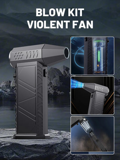X9 Turbo Jet Blower 300000RPM Powerful Air Blower Brushless Motor Turbo Fan Wind Speed 58m/s 8000mAh Souffleur Air Puissant Tool