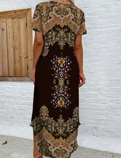 Elegant Women’s Casual Dress – Loose Fit Fashion Dress with Modern Chic Temperament