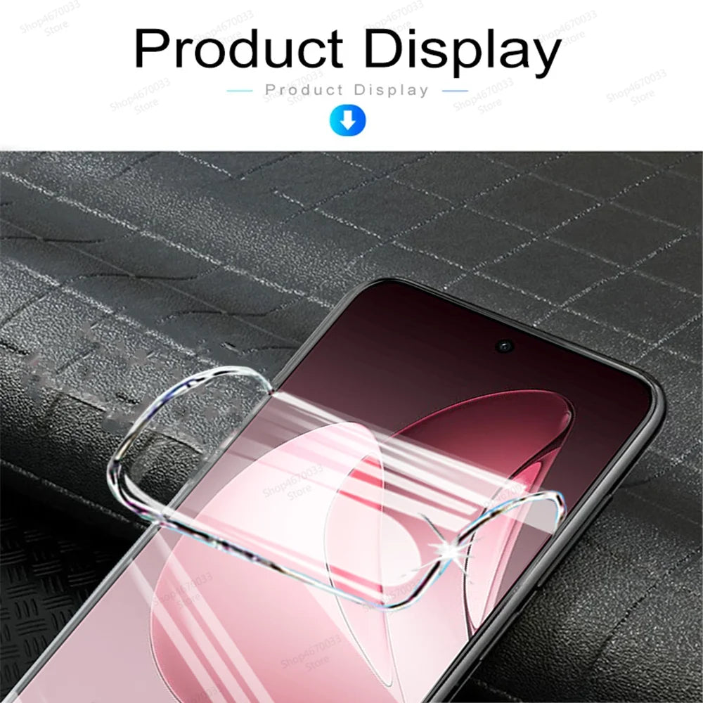 4PCS Hydrogel Film For OPPO Reno 13 12 11 10 9 8 Pro Plus 8 5 Lite 7 6 Pro Screen Protector For Find X8 Ultra X6 X5 X3 Pro Lite