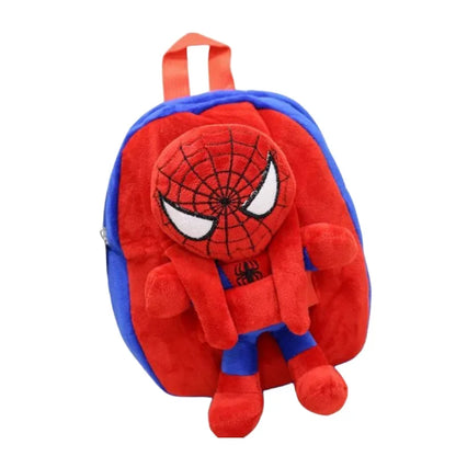 Cartoon Plush Backpack for Kids – Cute Character Schoolbag for Boys & Girls