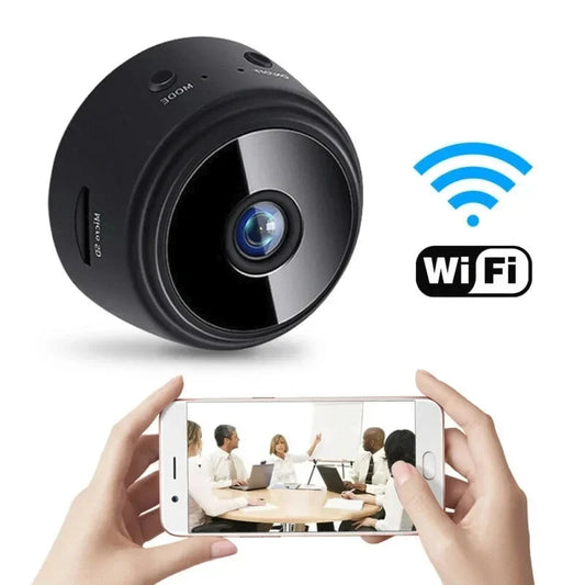 Mini WiFi Camera - Baby Monitor & Pet Camera with Night Vision | Wireless Security Camera