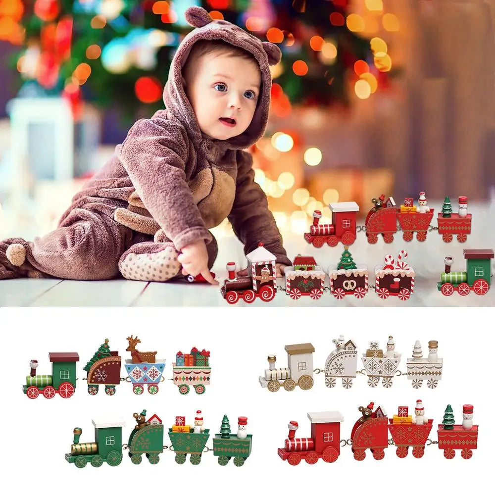 Christmas Train Ornament – 2025Merry Christmas Home Decoration & New Year 2026 Holiday Gift