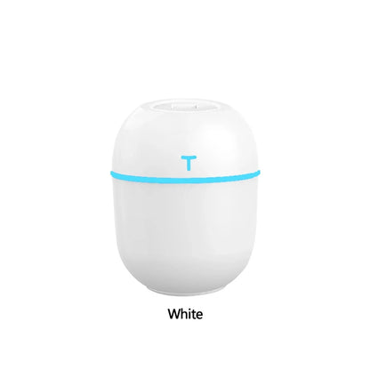220ml Mini USB Air Humidifier – Ultrasonic Essential Oil Diffuser & Car Purifier with LED Night Light