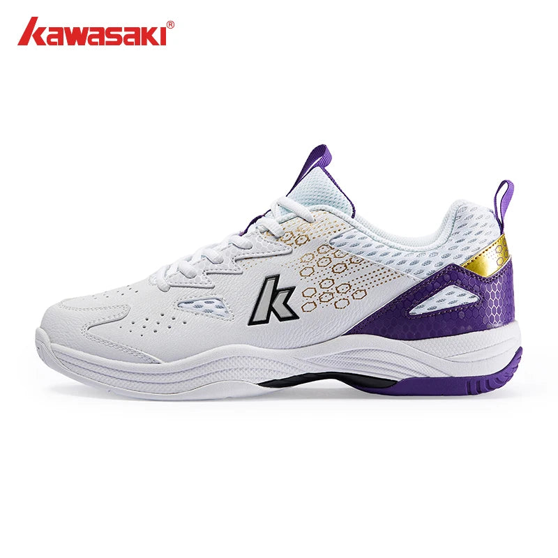 Kawasaki Brand New Badminton Shoes Mens Tennis Anti-twish Design Breathable Sport Shoes Male Sneakers A3307