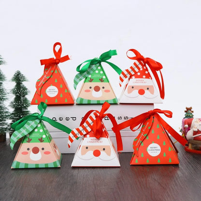 12Pcs Book-Shaped Christmas Treat Boxes – Merry Christmas Paper Gift Boxes for Candy, Cookies & Holiday Wrapping