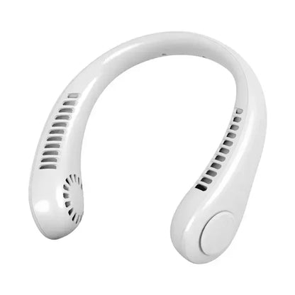 Portable Neck Fan - Bladeless Wearable USB Rechargeable Mini Fan for Sports, Travel & Outdoor