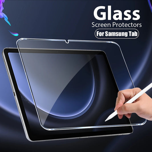 Tempered Glass Screen Protector For Samsung Galaxy Tab S6 Lite A9 Plus S8 S9 Plus Ultra S7 Fe S9 Fe 12.4 A8 S10 S11 Film