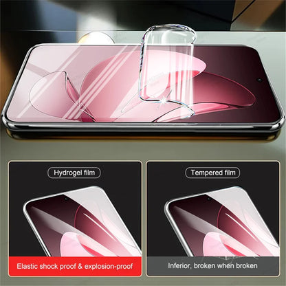 4PCS Hydrogel Film For OPPO Reno 13 12 11 10 9 8 Pro Plus 8 5 Lite 7 6 Pro Screen Protector For Find X8 Ultra X6 X5 X3 Pro Lite