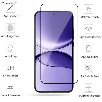 4-1Pcs Glass For Poco F7 Tempered Glass For Xiaomi Poco F7 Screen Protector Protective Phone Film Poco F7