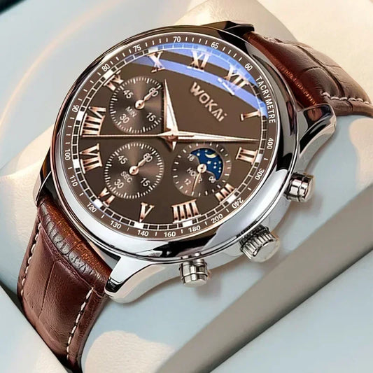Men’s Luxury Quartz Watch – Casual Wristwatch for Men, Stylish Design & Perfect Gift Choice