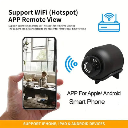Mini Surveillance Camera - 1080P Wireless Night Vision Security Camera Portable
