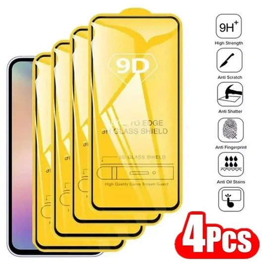 9D Tempered Glass for Samsung Galaxy A13 A53 A52 A32 A12 A50 A51 A52S A72 A54 A33 A71 A21S A73 A55 A14 A35 S10E Screen Protector