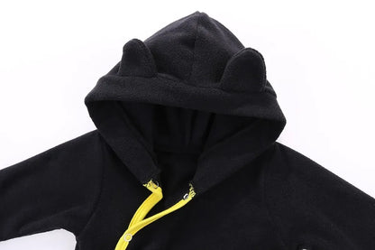 Newborn Baby Romper – Warm Long Sleeve Cosplay Jumpsuit for Infant Boys, Baby Costume Suit