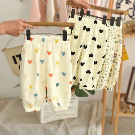 New Designer Baby Harem Pants – Unisex Printed Summer Trousers for Toddlers