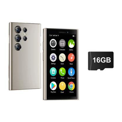 SERVO Mini Smartphone Android 9.0 3G Dual SIM 2GB+16GB 3-Inch HD Display 5MP Camera