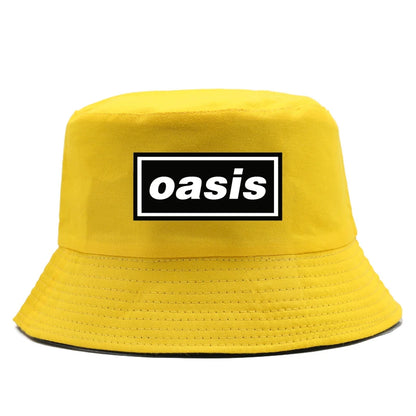 Wholesale Unisex Bucket Hat – O-Oasis American Heavy Metal Style, Foldable Outdoor Fishing Cap for Summer