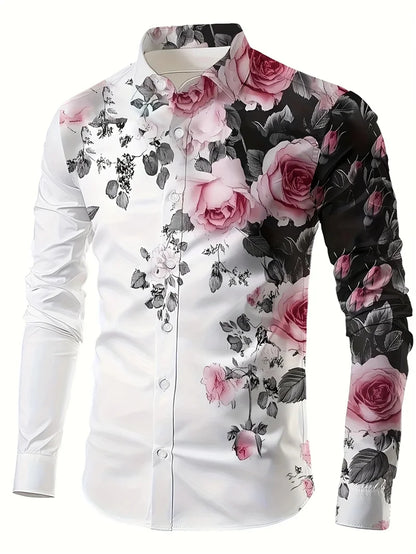 2025 Men’s Formal Button-Up Shirt