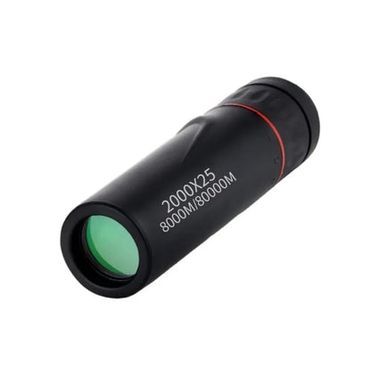 Monocular Telescope - 2000x25 HD Mini Portable Zoom Lens for Camping, Hunting & Birdwatching