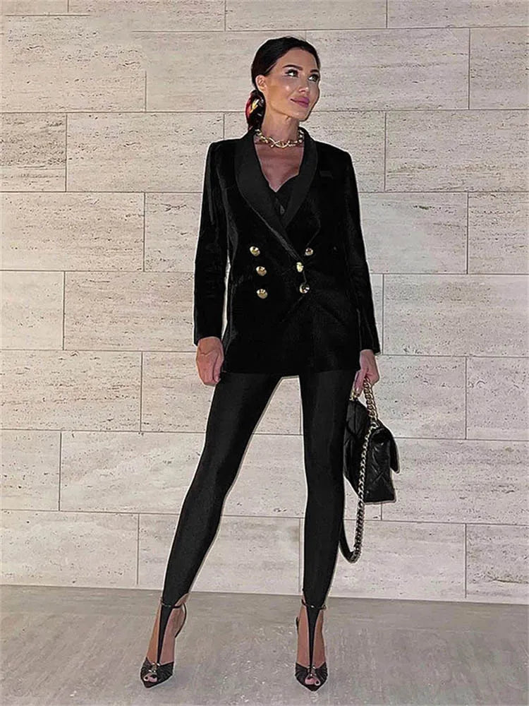 Women’s Y2K High Waist Glitter Skinny Pants – Korean Fashion Winter Leggings