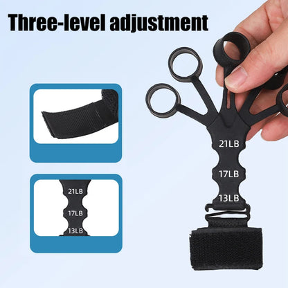 New Silicone Finger Trainer 5 Finger Wrist Stretcher Finger Strength Recovery Flexion and Extension Vein Trainer