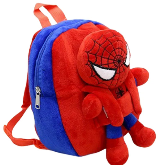Cartoon Plush Backpack for Kids – Cute Character Schoolbag for Boys & Girls