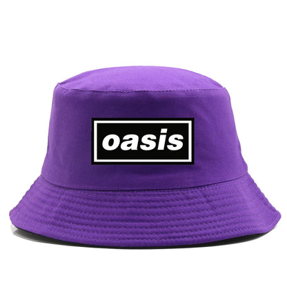 Wholesale Unisex Bucket Hat – O-Oasis American Heavy Metal Style, Foldable Outdoor Fishing Cap for Summer