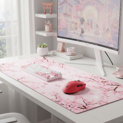 Gaming Essentials Starter Pack - Mouse + Sakura Pad Bundle