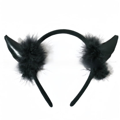 Halloween Devil Horn Headband ? Spooky Costume Accessory for Party & Cosplay