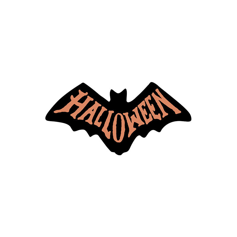 Halloween Bat-Shaped Soft Absorbent Rug ? Spooky Decorative Carpet for Home, Bathroom & Bedroom