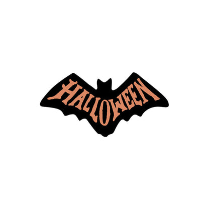 Halloween Bat-Shaped Soft Absorbent Rug ? Spooky Decorative Carpet for Home, Bathroom & Bedroom